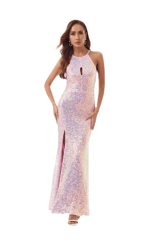 W&M My True Love Elegant Sexy Stunning Pink Maxi Party Dress